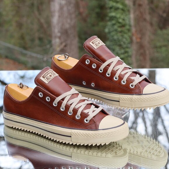 Converse Chuck Taylor All Star Hollis Leather Ox Boot - Picture 12 of 16